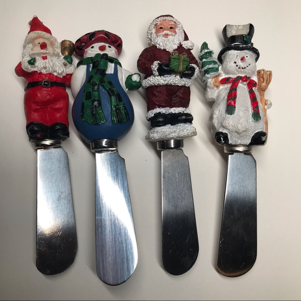 Christmas Spread knives